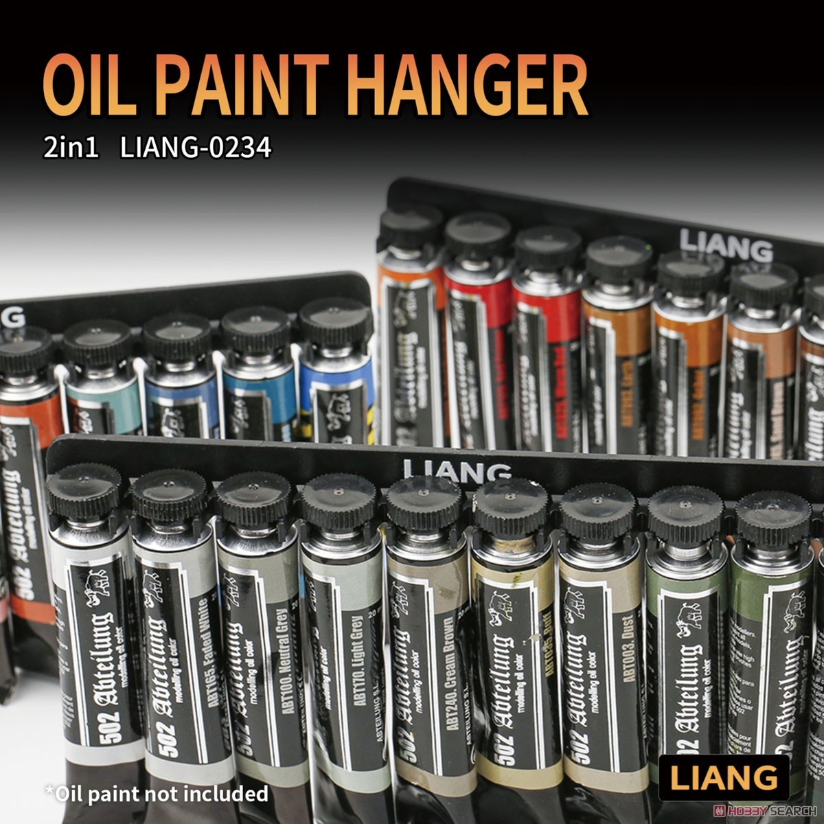 LIANG 0234 Oil Paint Hanger (2 Pieces) (Plastic model)