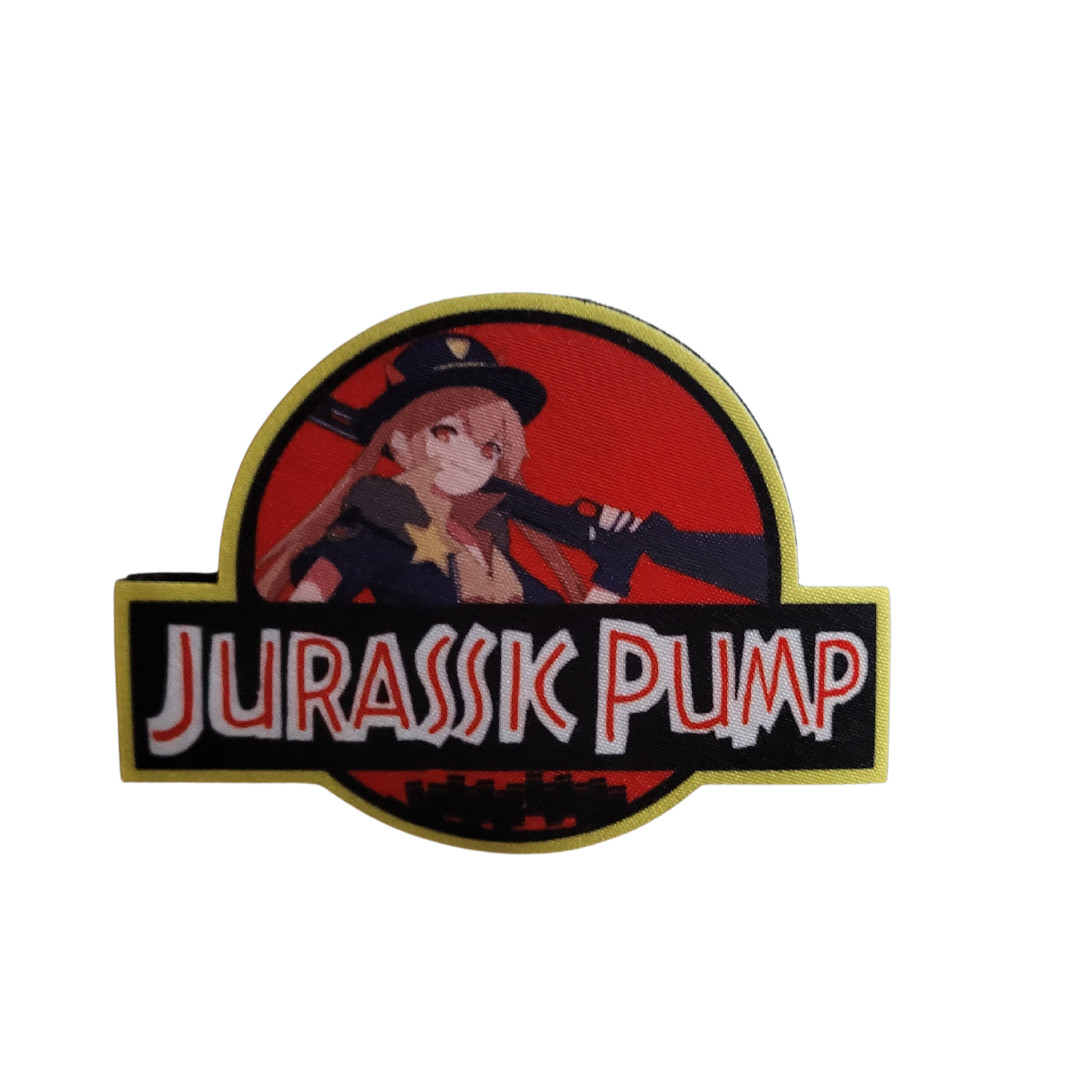 Girls Frontline M870 Jurassic Pump Gauge  Hook + Loop Morale Airsoft War Patch