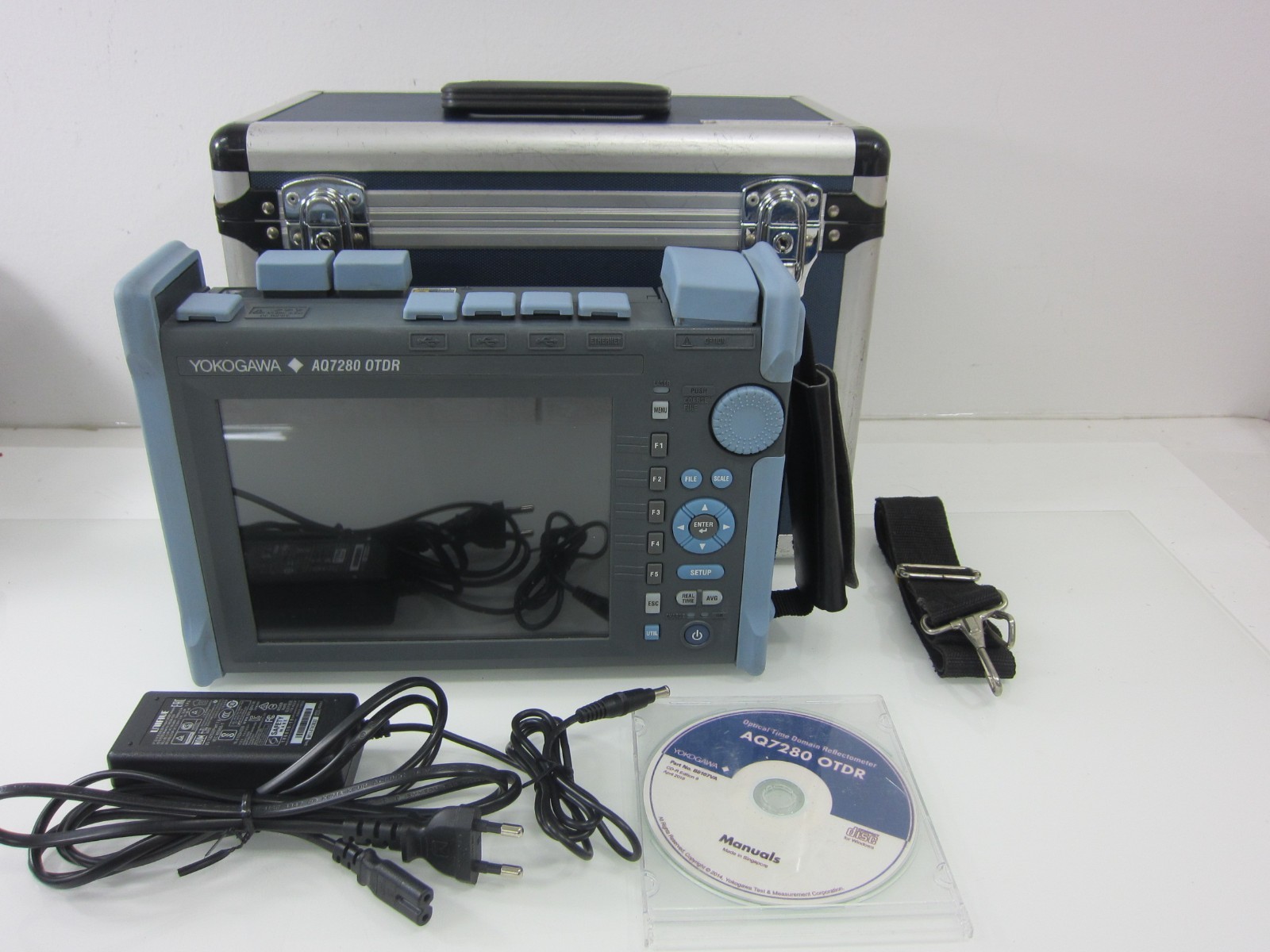 YOKOGAWA AQ7280-HK/SMP/SB AQ7283A OTDR 1310/1550nm, AQ2780V OPM&VLS, Calibrated
