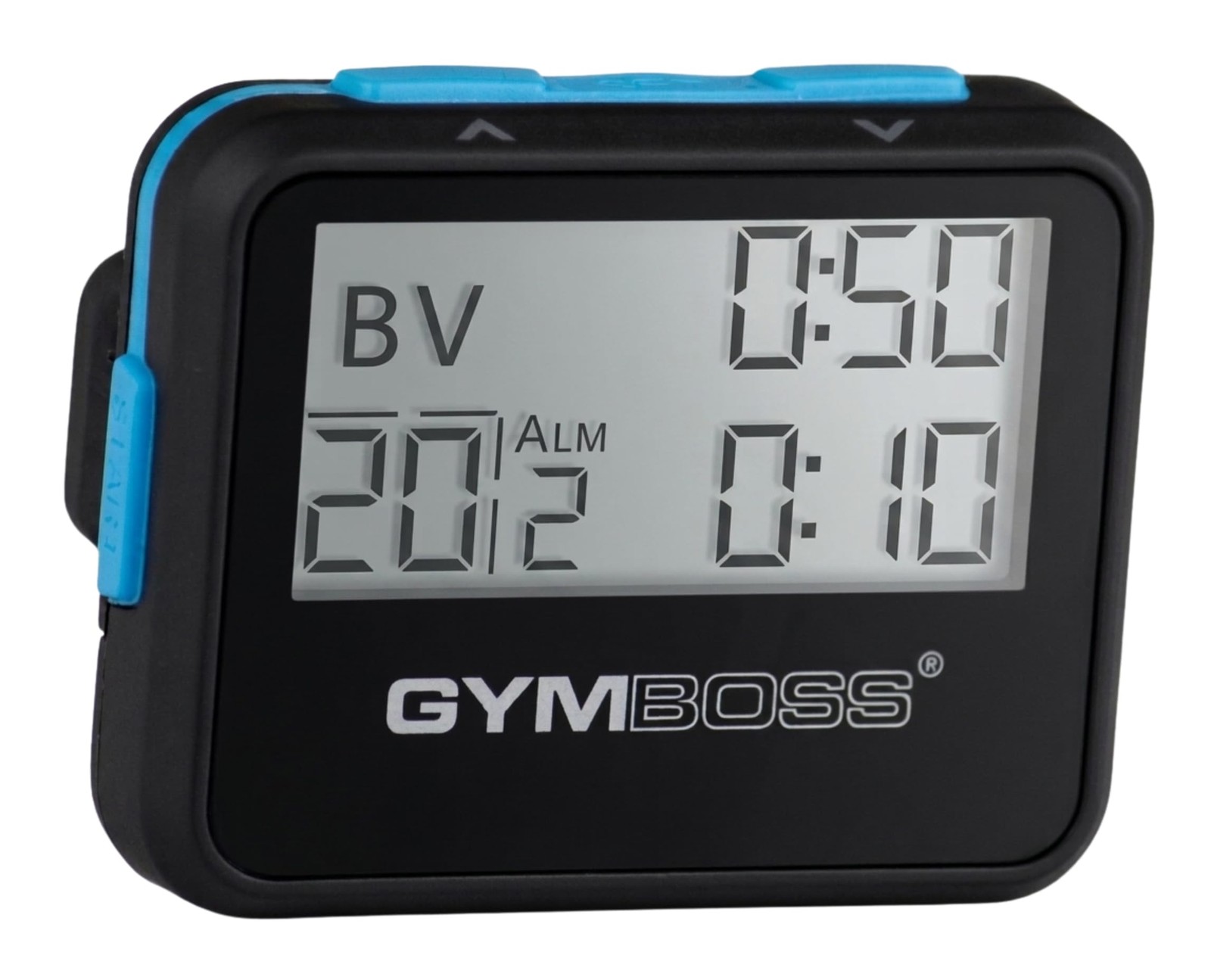 Interval Timer and Stopwatch - Black/Blue SOFTCOAT