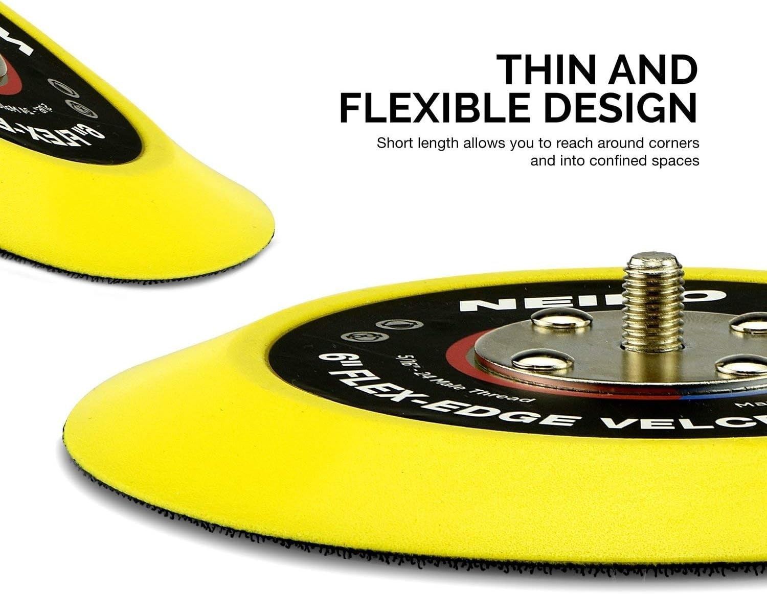 30267A Flexible-Edge Hook-And-Loop PU Backing Pad for DA Sander Polisher B
