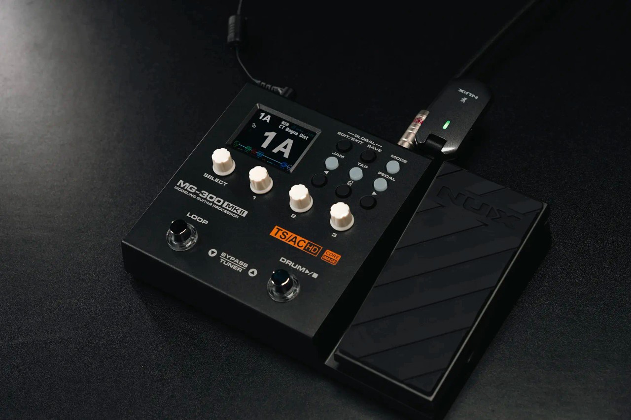 NuX MG-300 MKII Modeling Guitar Processor