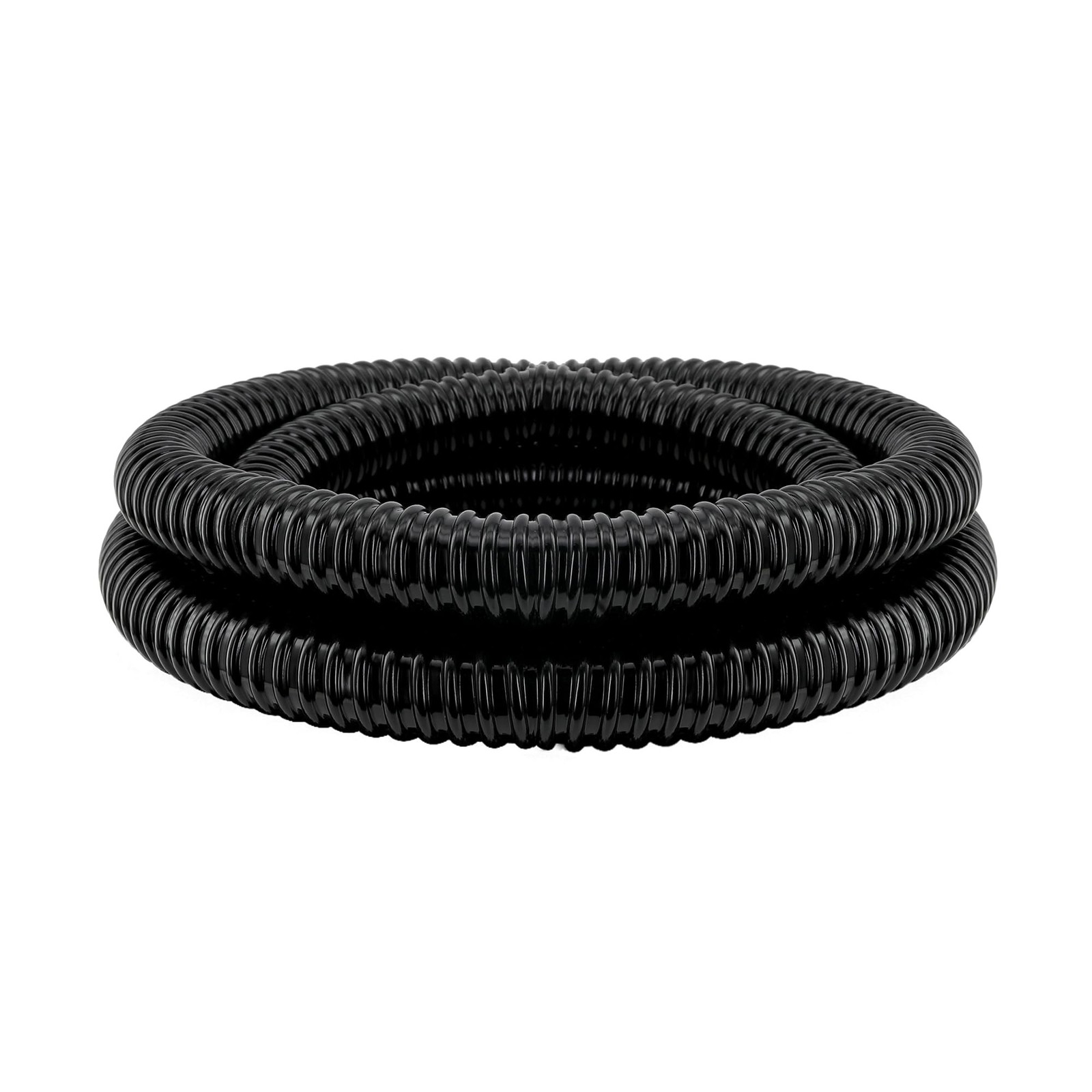 1" Dia. Corrugated Pond Tubing 1-Inch ID, 3.9 FT Length, Black PVC Kinkproof ...