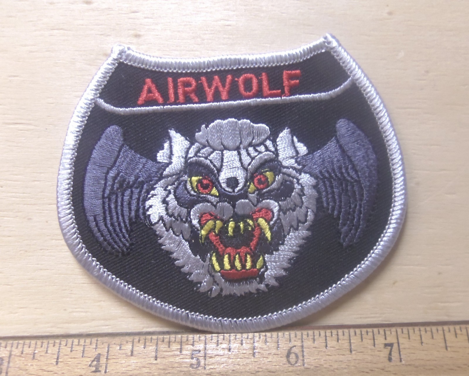 Airwolf Embroidered Patch