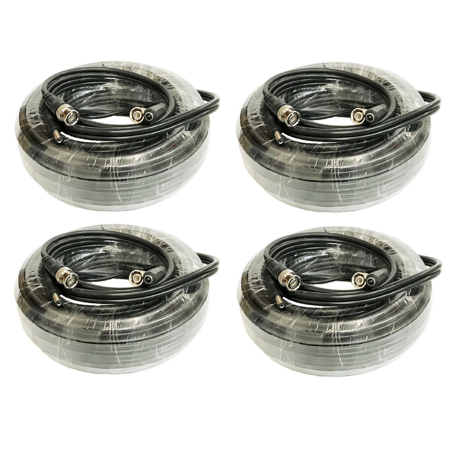 Premium Quality 4x100ft Video Power BNC Cable fit Q-See CCTV Security Camera