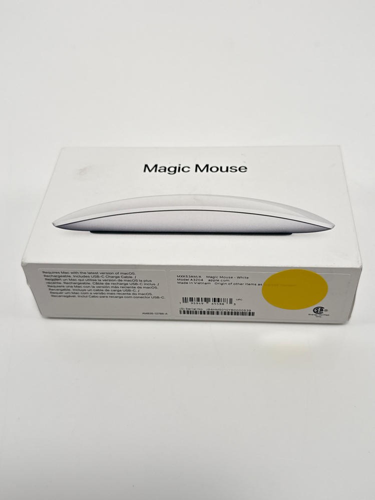 Apple Magic Mouse Wireless Bluetooth Multi-Touch Surface White