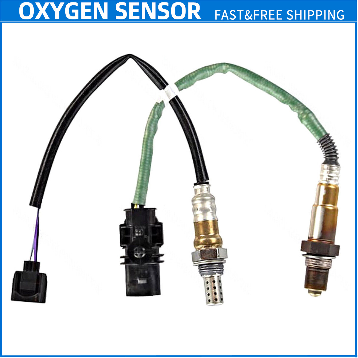 2pcs Oxygen Sensor For Smart Fortwo 1.0L 2008-2015 O2 Sensor Upstream+Downstream