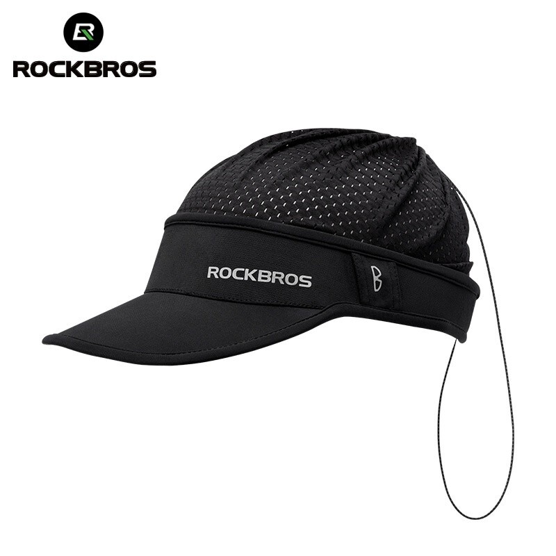 ROCKBROS Cycling Hats Sunscreen Cap Summer Cool Breathable Sports Hat Quick Dry