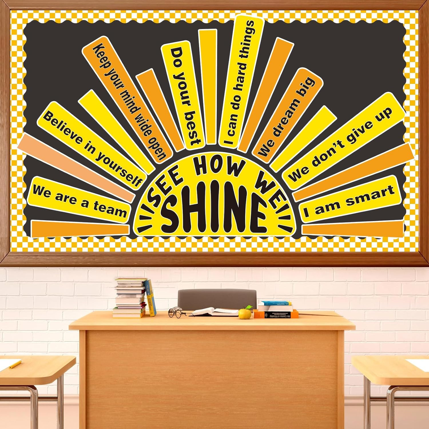Summer Bulletin Board Set Classroom Affirmation Station Sunshine Decorations
