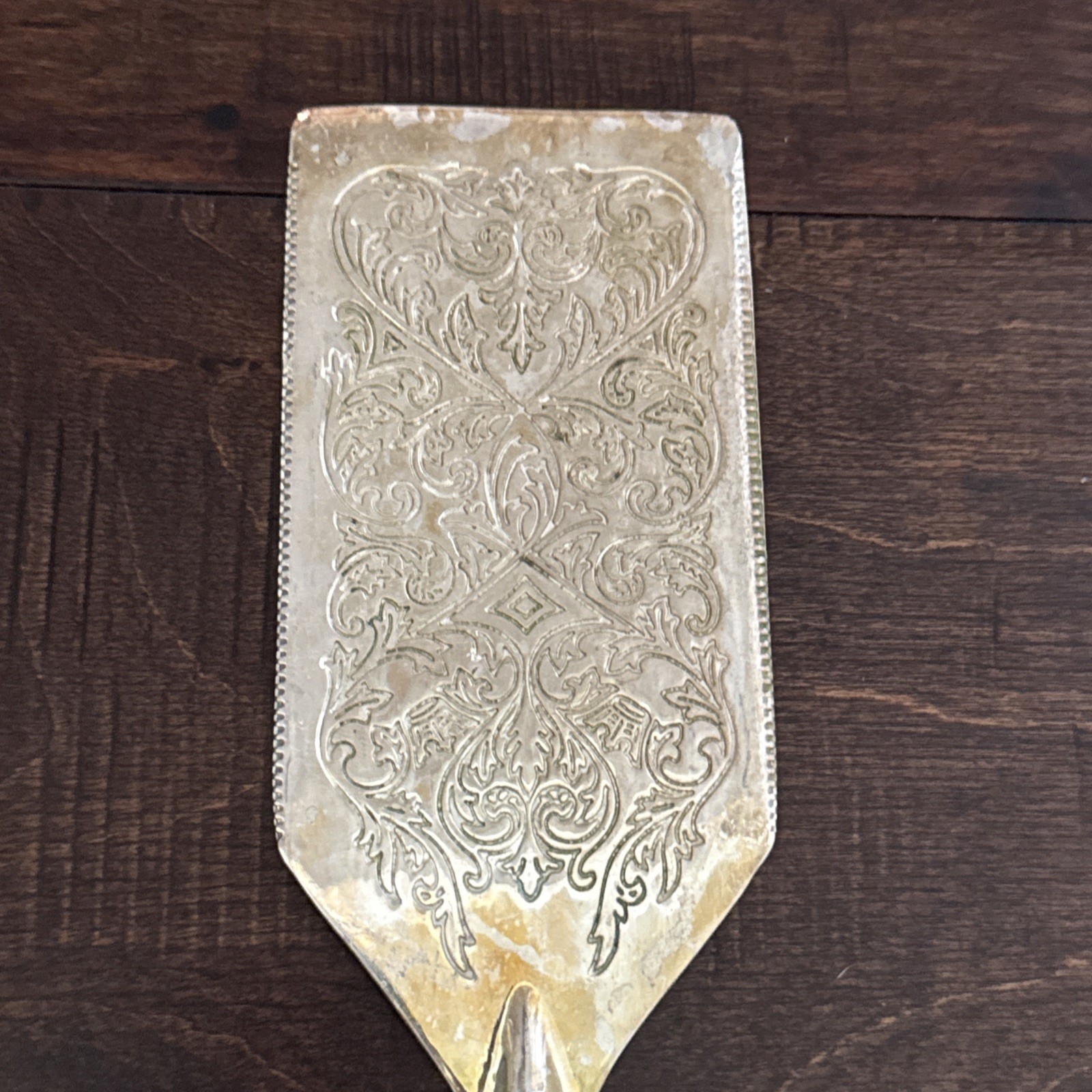 Large Silver Plate Serving Spatulas