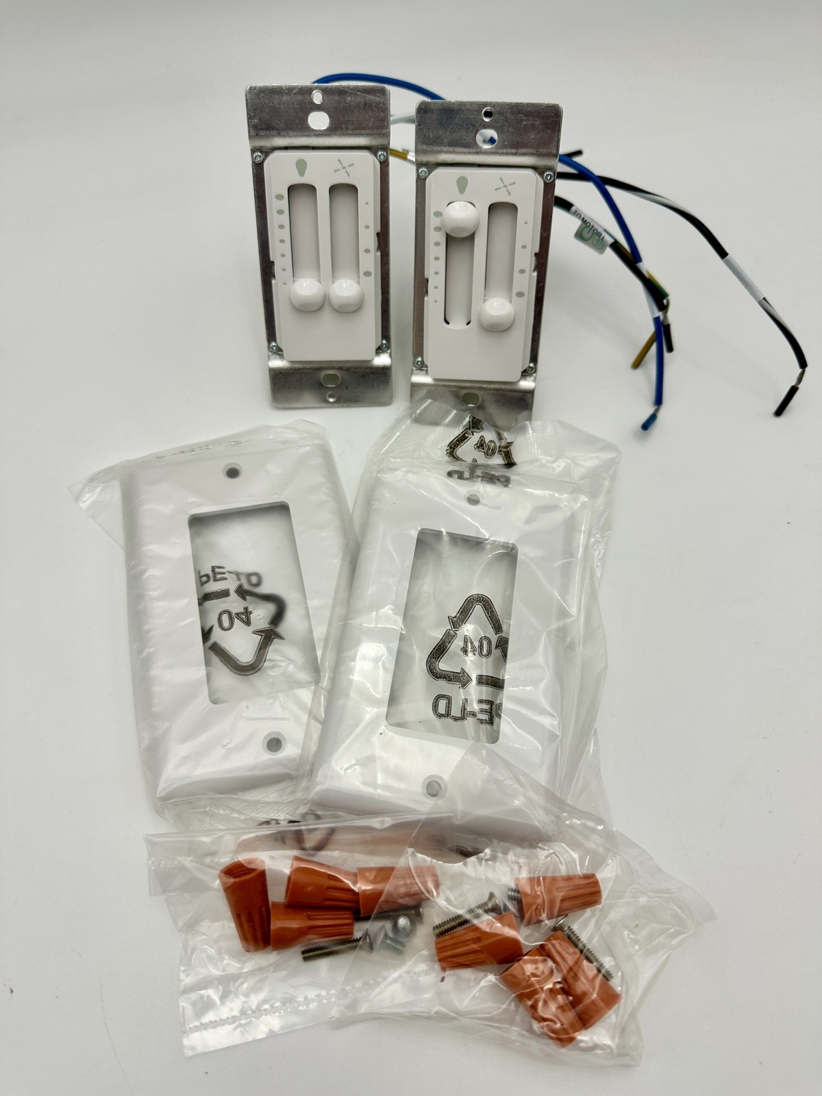 Rhine Electric Ceiling Fan Speed Control & Light Switch Combo 2-Pack UC9031