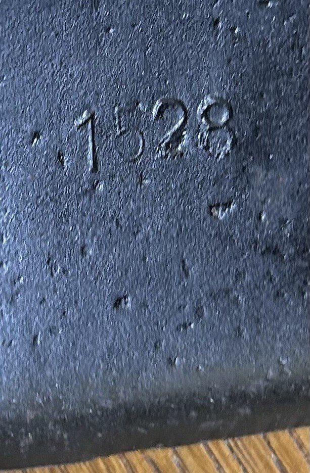 WW2 M42 ET64 1528 German Helmet