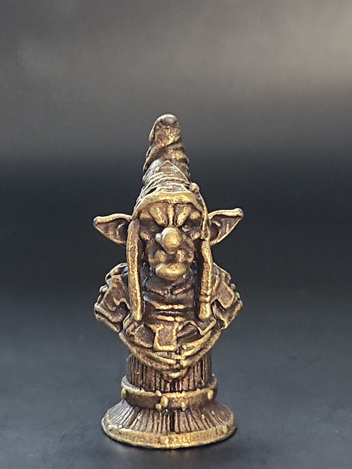 Brass Goblin Mini Statue, Heavy, Sturdy, and Durable, FREE SHIPPING