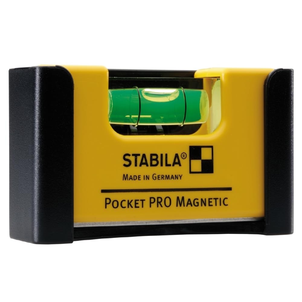New Best STABILA Pocket Level PRO Magnetic, Cat. Number 11901 Free Shipping