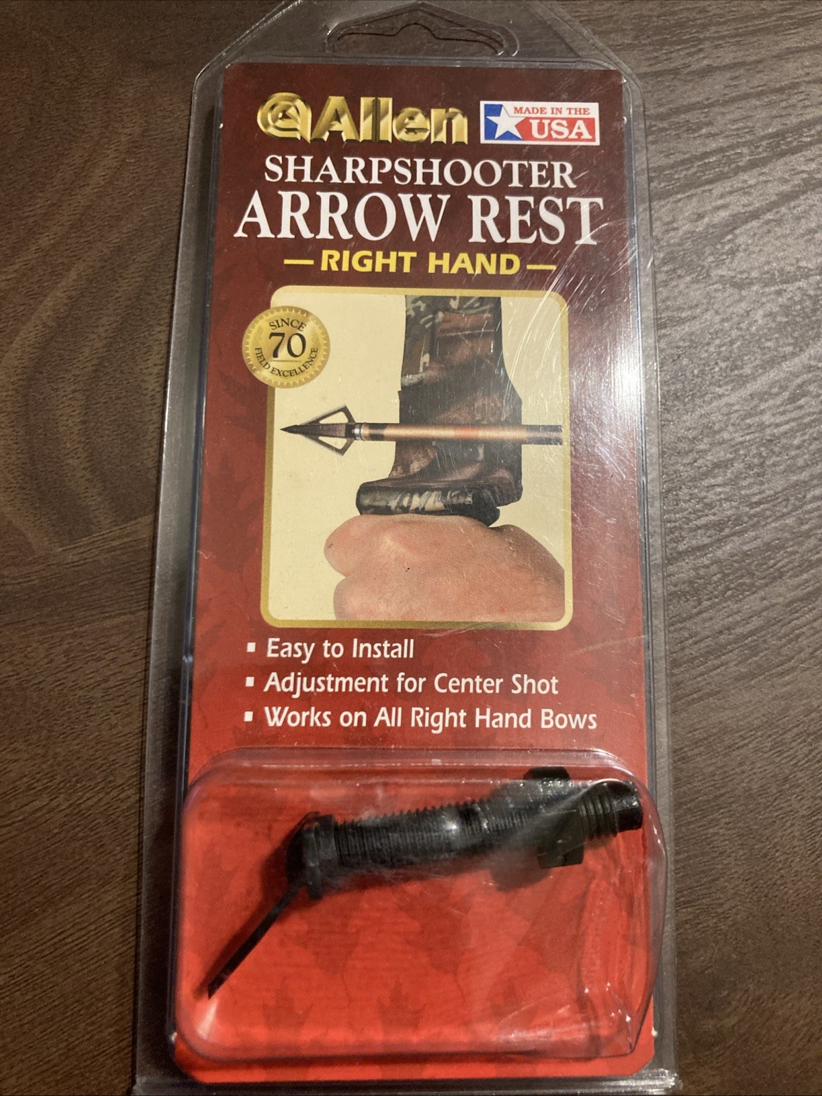 Allen Sharpshooter Arrow Rest Right Hand