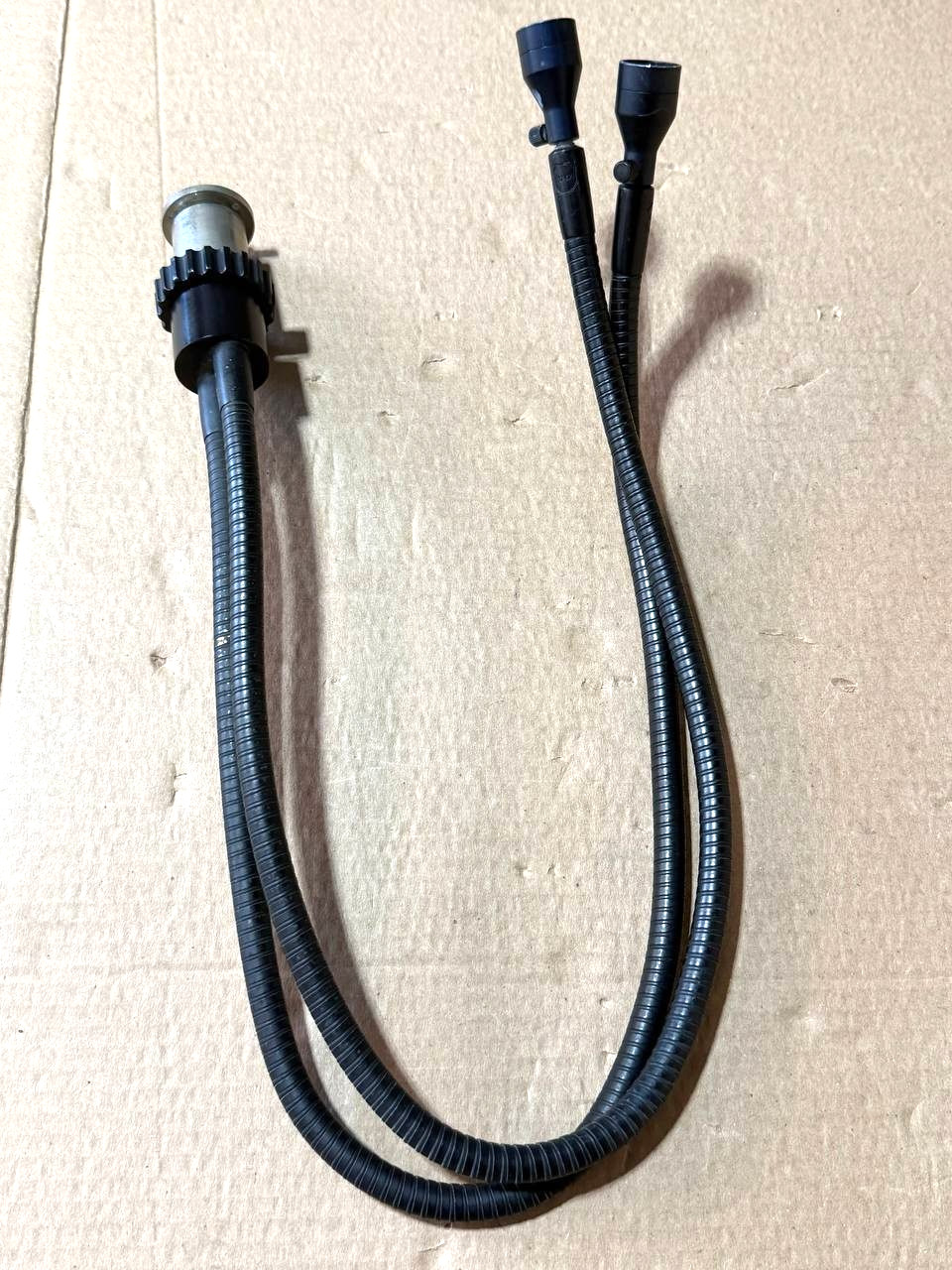 Dual Gooseneck Fiber Optic Light Guide for Schott KL-1500