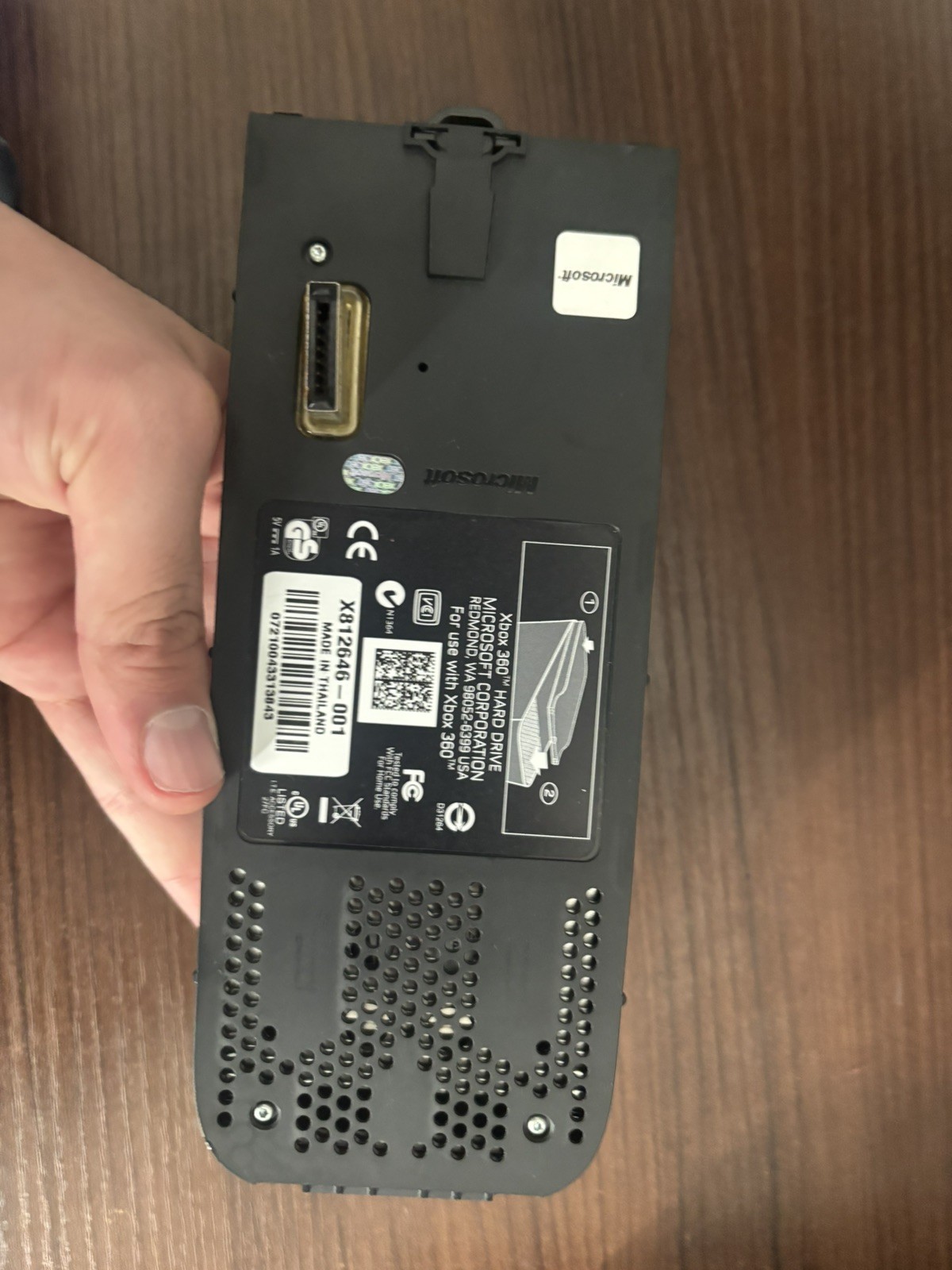 Xbox 360 OEM 120GB Hard drive tested