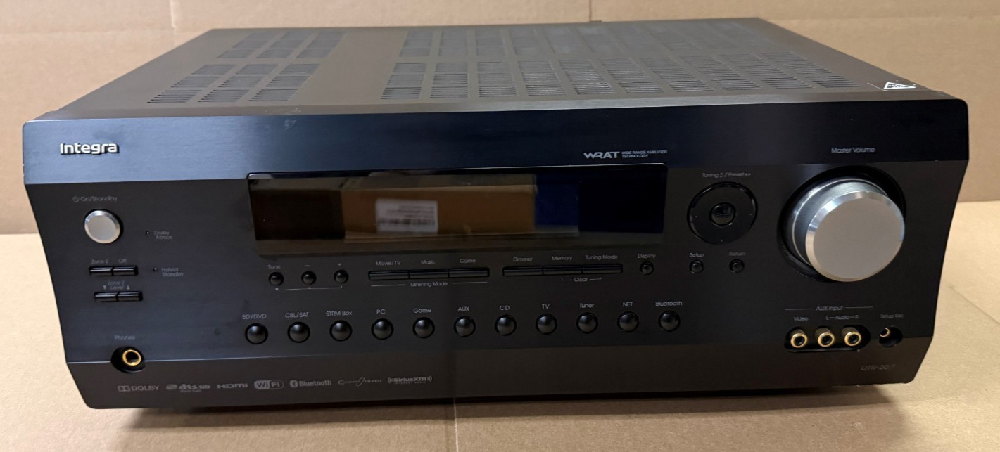 Integra DTR-20.7 7.2 Channel Network AV Surround Sound Receiver