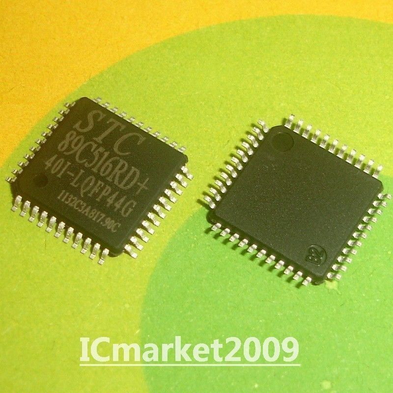 1 PCS STC89C516RD+40I-LQFP44G STC 89C516RD NEW and original Microcontrollers MCU