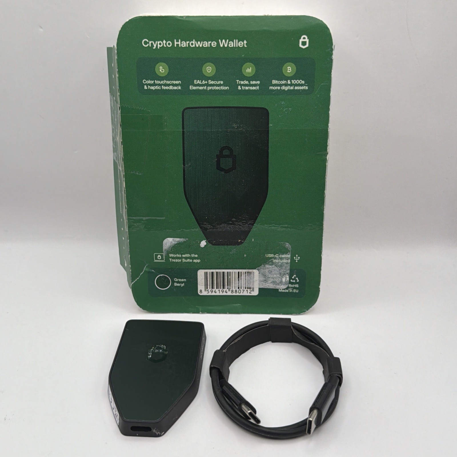 Trezor - Safe 5 - Passphrase & Secure Element Crypto Hardware Wallet (H3)
