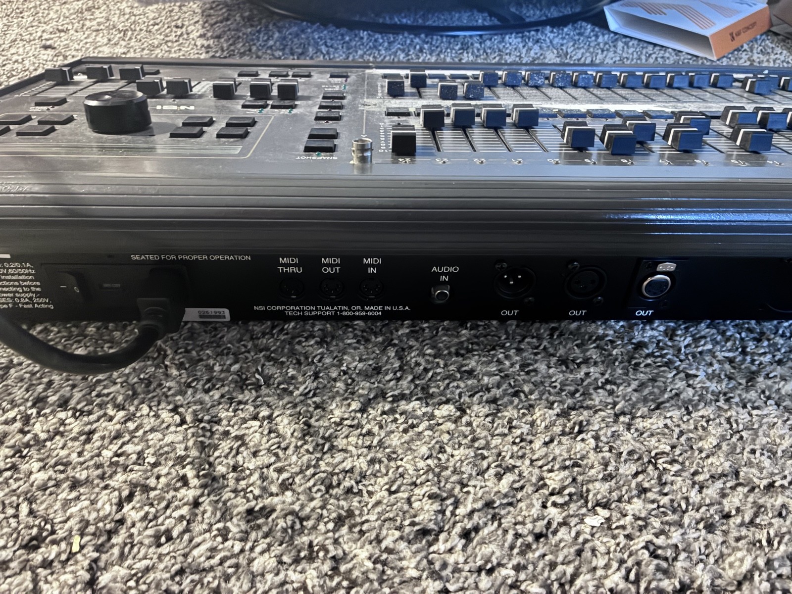 Leviton/NSI MC7524 24/48 Channel Controller DMX Micro-Plex 60ch Analog