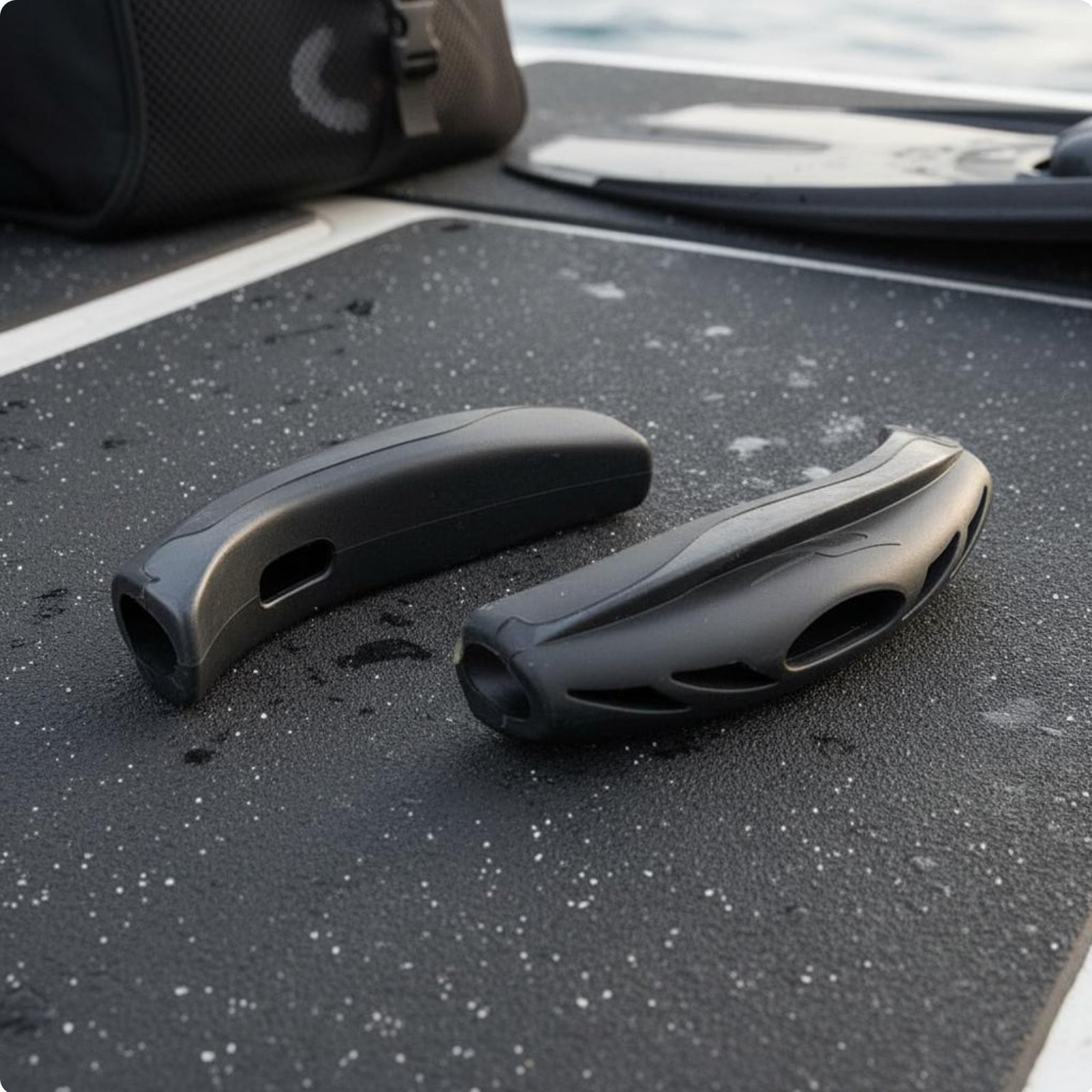 2 Pieces Replacement Fin Strap Handle Soft Diving Gear Accessory Antislip
