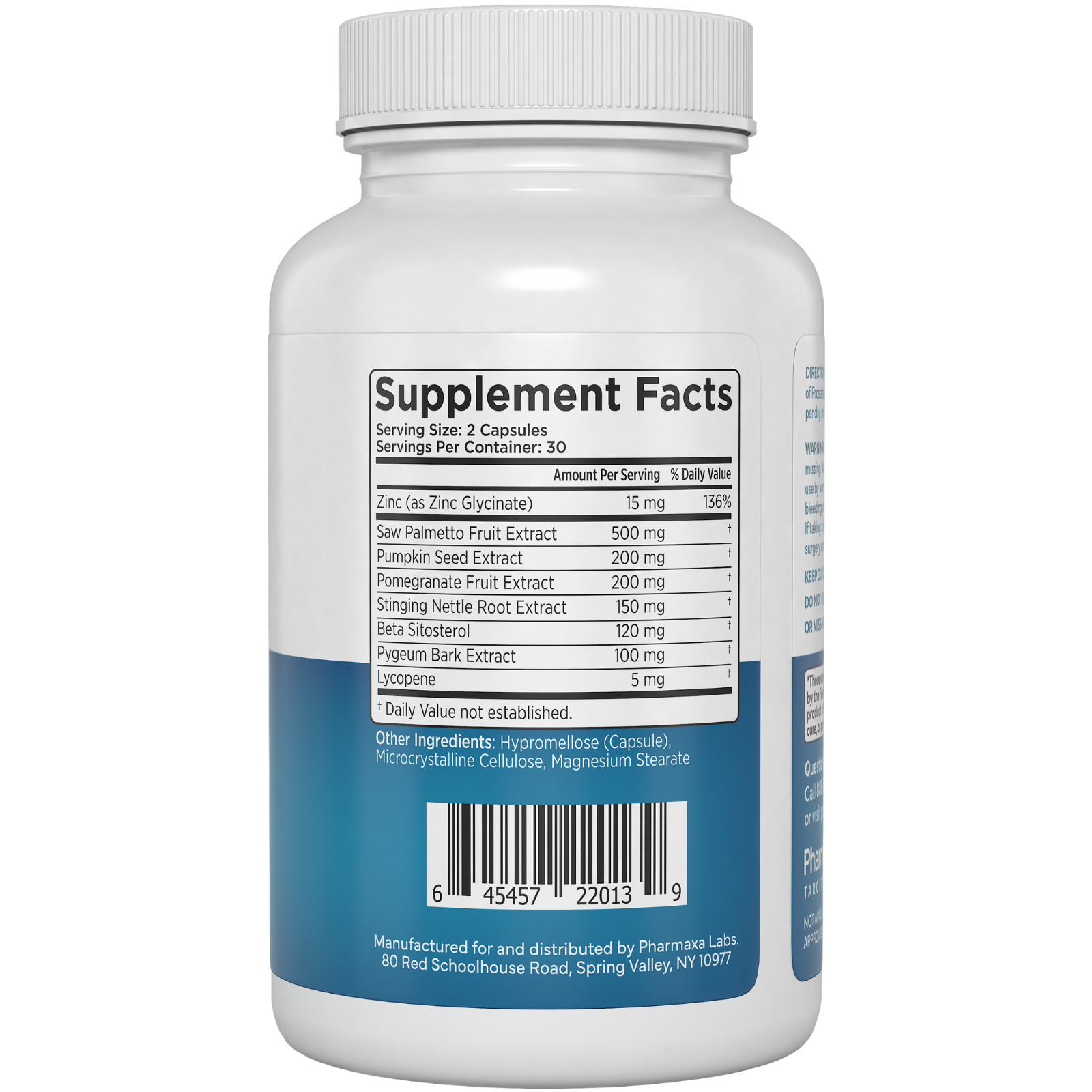 Prostara Multi-Action Prostate Support Supplement - 60 Capsules