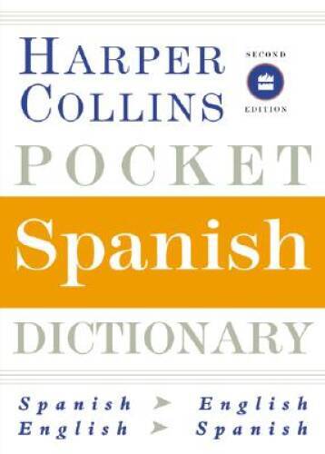 HarperCollins Pocket Spanish Dictionary - Paperback - GOOD