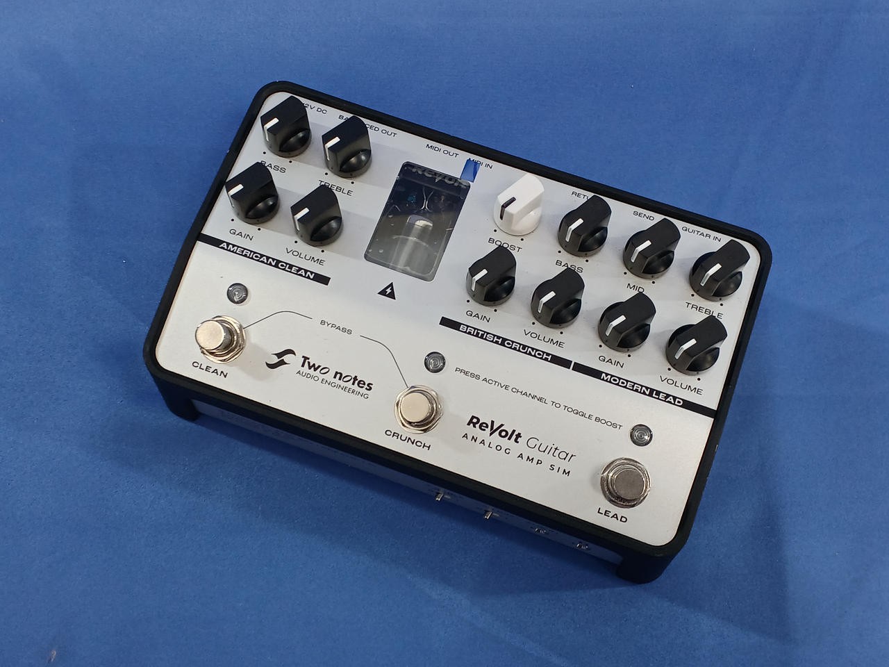 TWO NOTES ReVolt Guitar Preamp 12AX7 Tube, Rich Tone, Used
