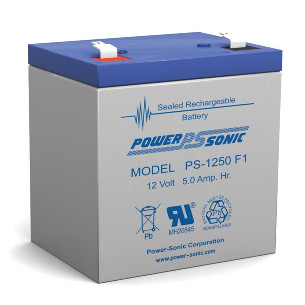 Power-Sonic 12V 5AH SLA Battery Replacement for Razor Dirt Rocket MX125