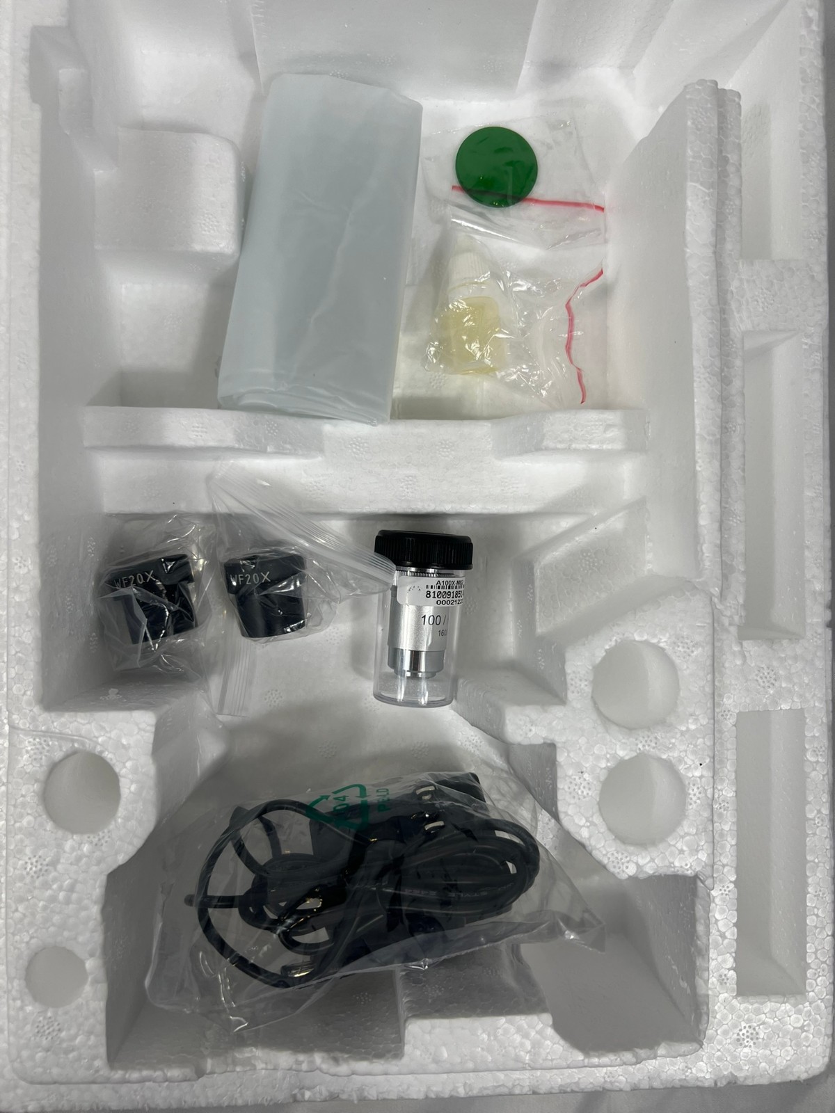OMAX M82ES 40X-2000X Binocular Microscope New Open Box