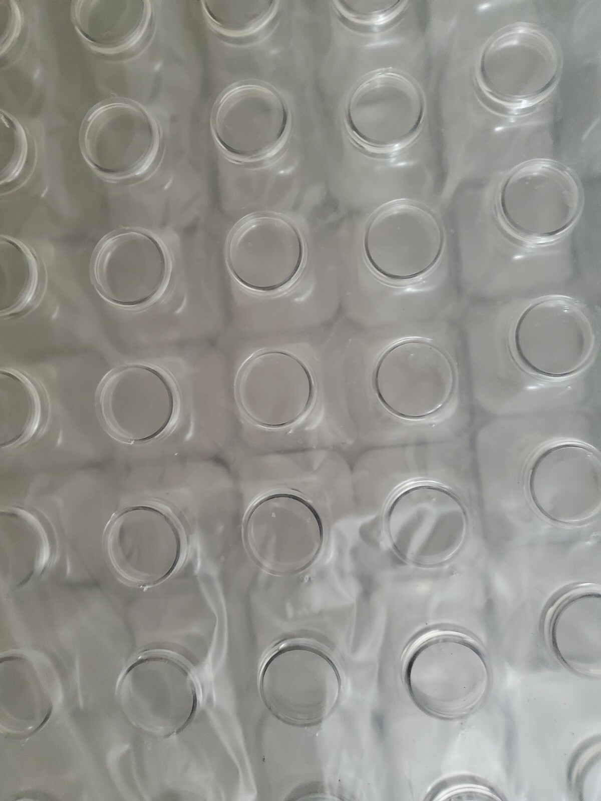 (30) 16 oz. Clear Plastic Juice Bottles with White Caps 👑