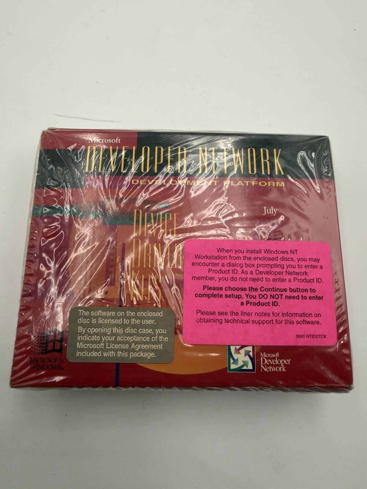 Microsoft Developer Network (MSDN) Device Driver Kits SDKS 1995 95 Sealed