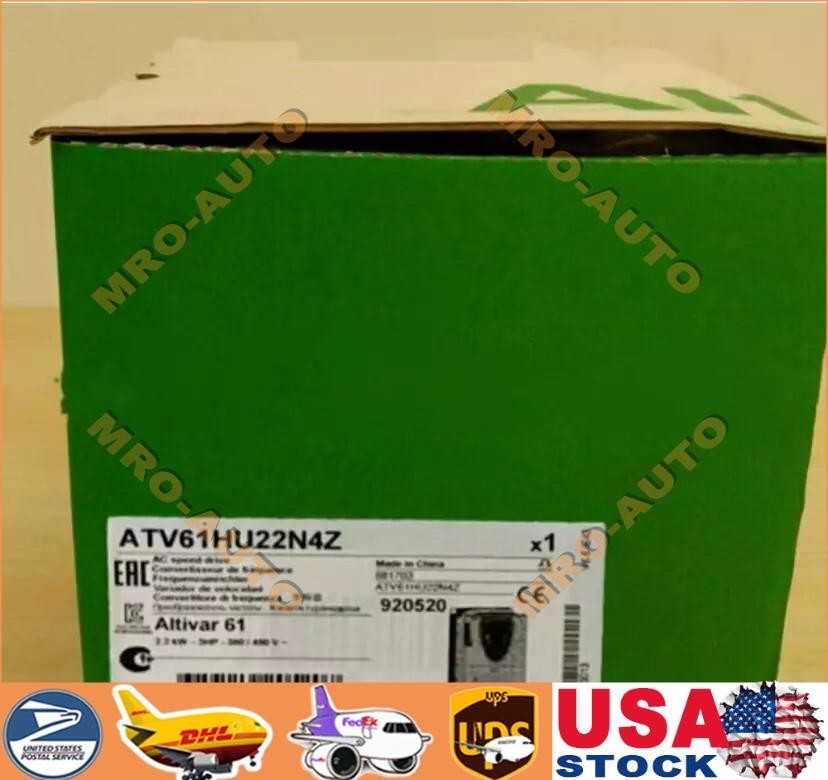 1PCS New Schneider ATV61HU22N4Z 2.2Kw Inverter In Box Fast Shipping