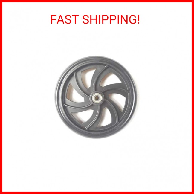 Drive Replacement Wheel for Rollator Model 10257 (Wheel Black 7.5")