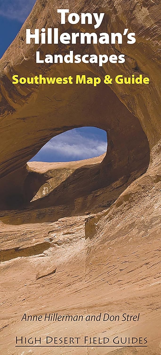 Tony Hillerman's Landscapes; Southwest Map & Guide, by High Desert Field Gudes