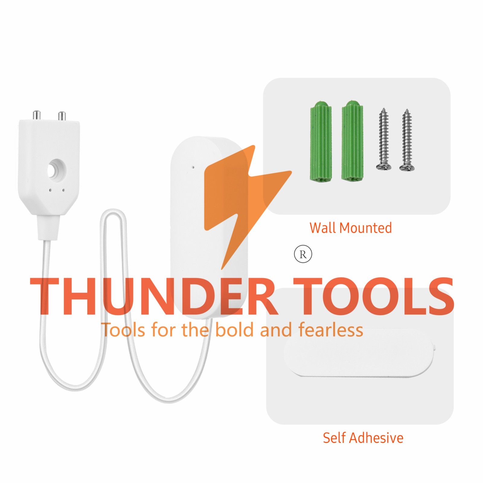 Thunder Tools Wifi Water Leakage Detector Smart Water Sensor APP Control
