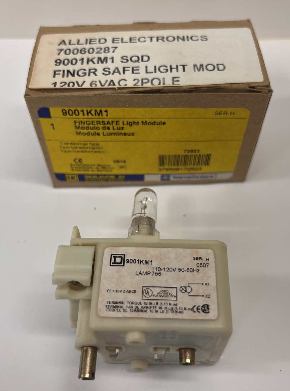 SQUARE D/SCHNEIDER 9001KM1 Indicator Light -New