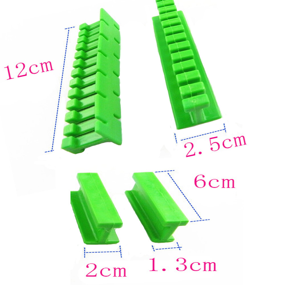 Auto Dent Repair Tool，Accessory Aluminum+Plastic Bridge Puller Glue Tabs 10pcs