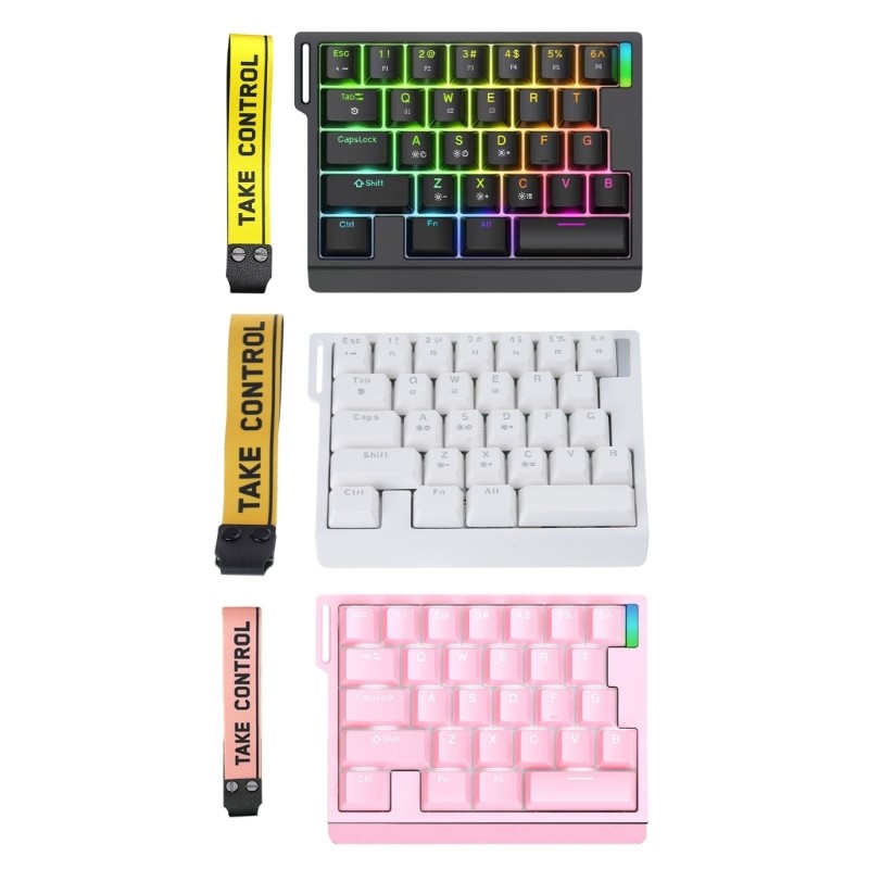 Switches Keyboard Backlit Hot Swappable Office Gaming Mechanical