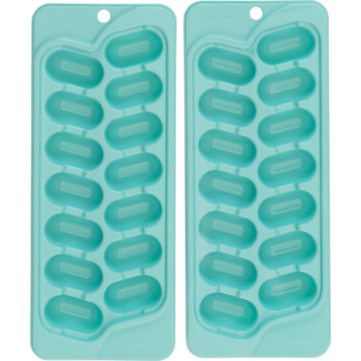 Goodcook Ice Cube Tray (2-Count) 16681 Goodcook 16681 076753166812 Green