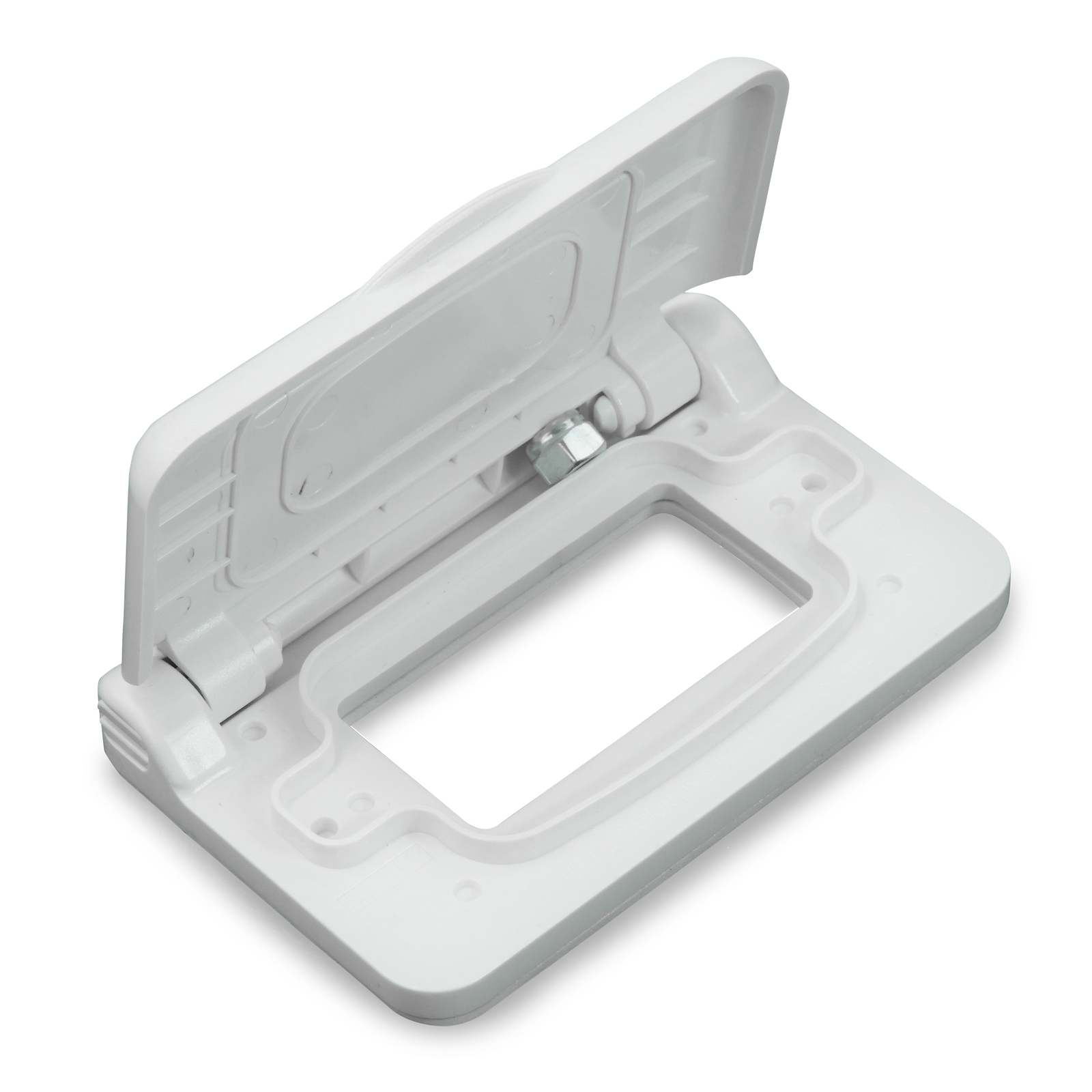 LeisureCord Weatherproof Receptacle Cover for RV Outdoor Electrical Outlet White