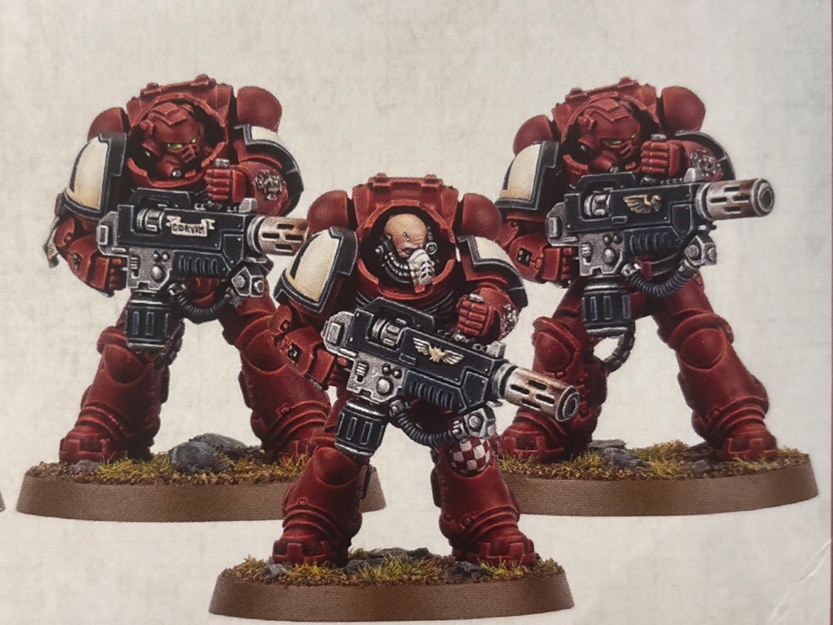 Warhammer 40K - Space Marines - Eradicators with Melta - NOS - Ships today