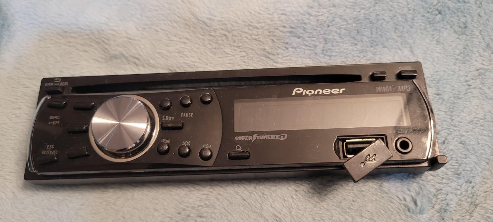 PIONEER Faceplate Tested- Guaranteed To Work.FREE SHIPPING. PIONEER DEH-2200UB