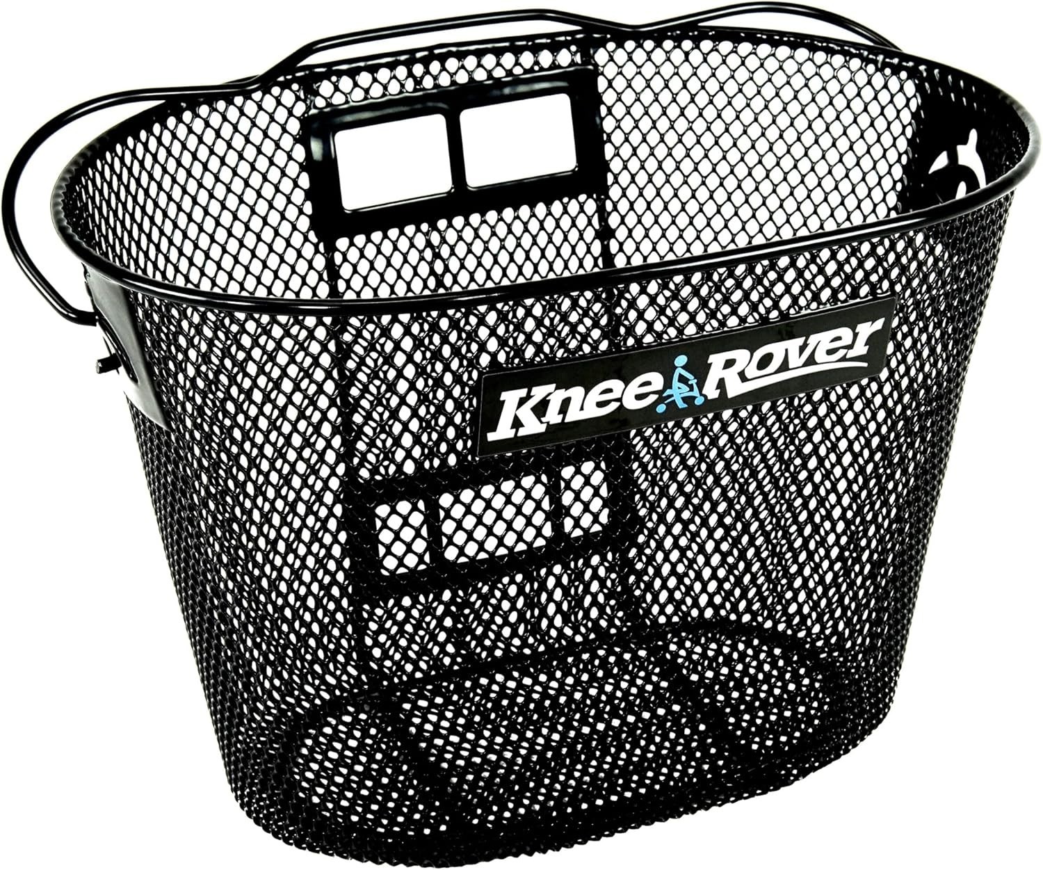 Knee Scooter Basket Accessory with Convenient Handle - Knee Rover Basket Attach