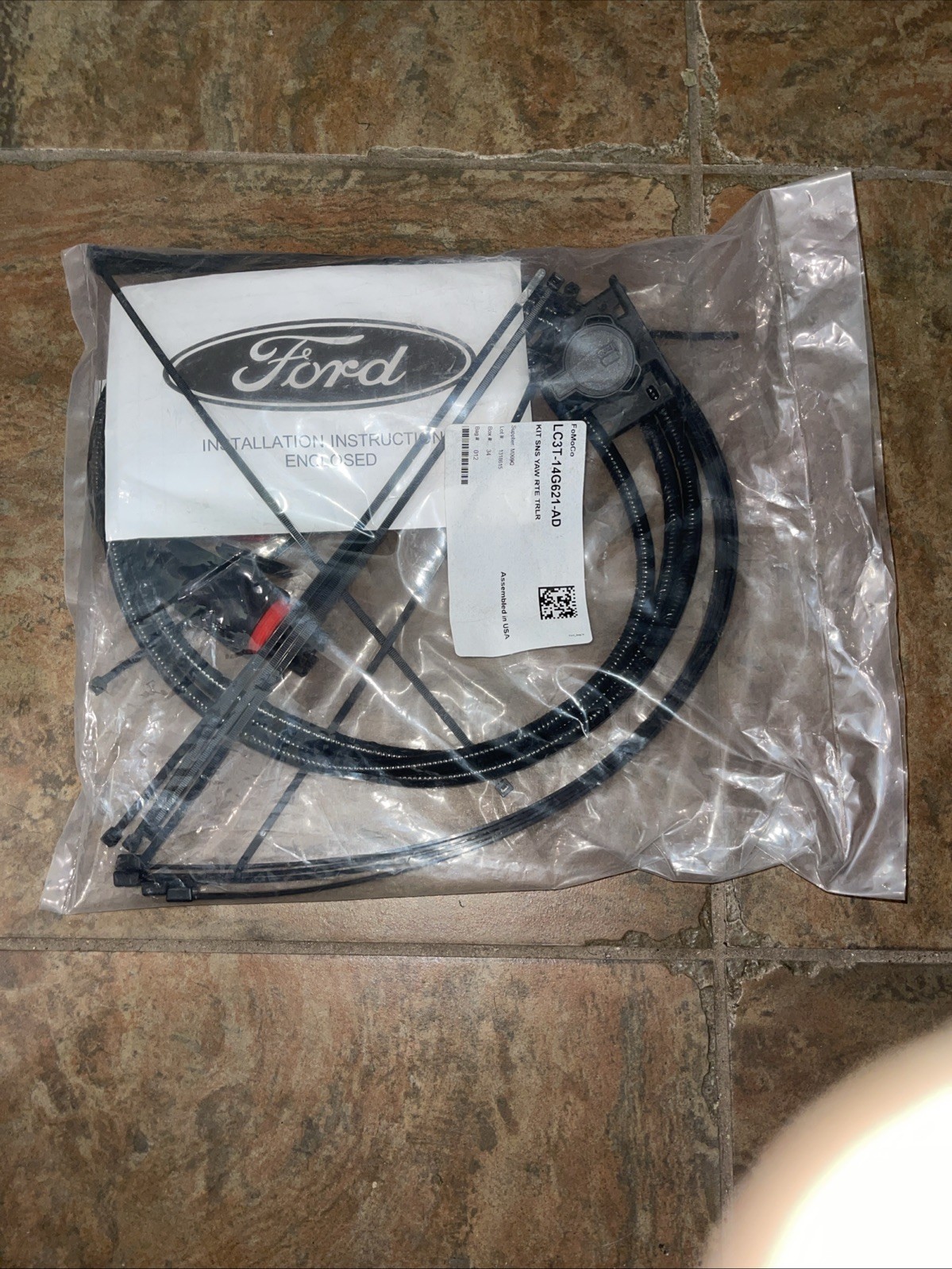 OEM Ford LC3T-14G621-AE Trailer Yaw Rate Sensor New