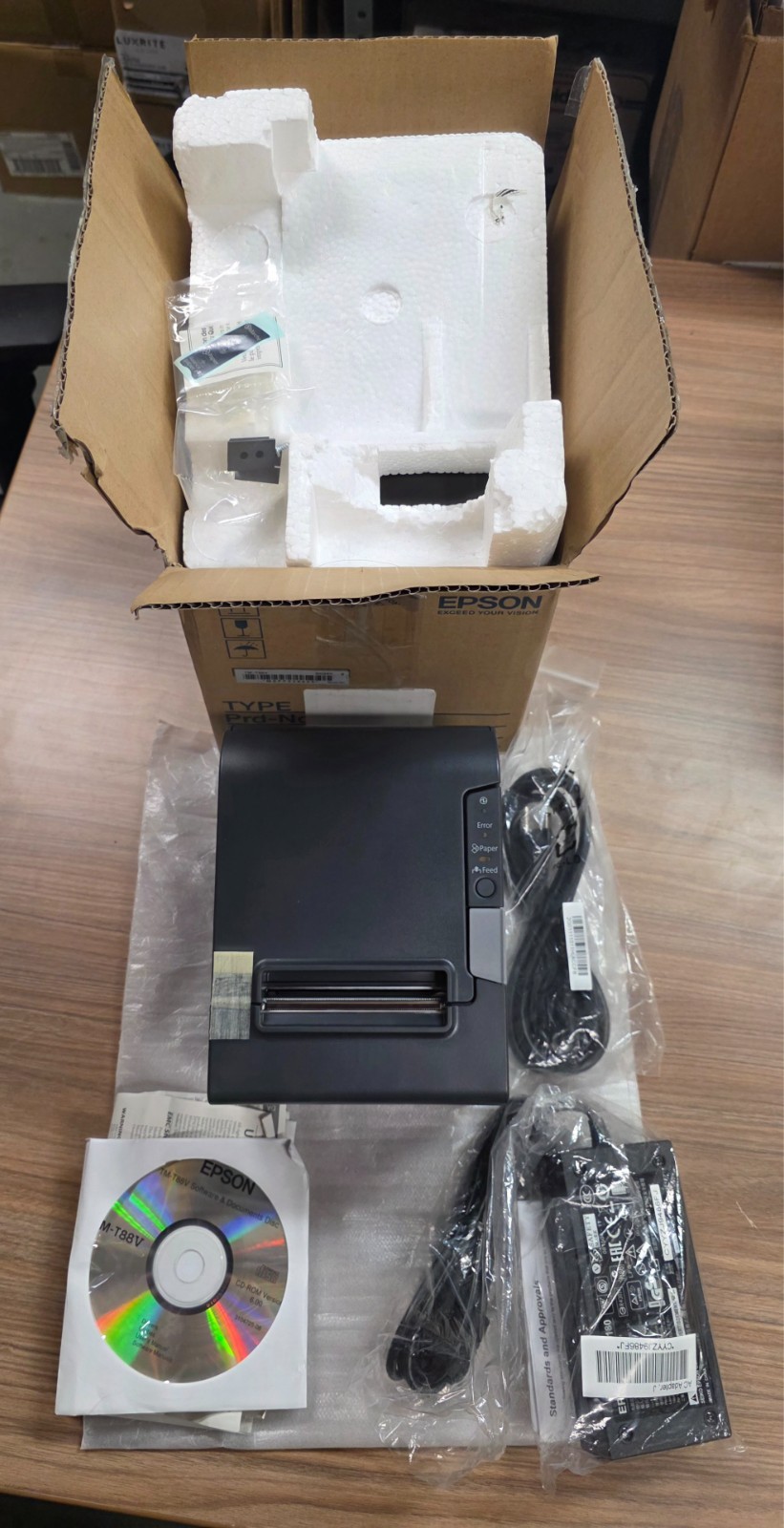 EPSON DIRECT THERMAL RECEIPT PRINTER TM-T88V M244A