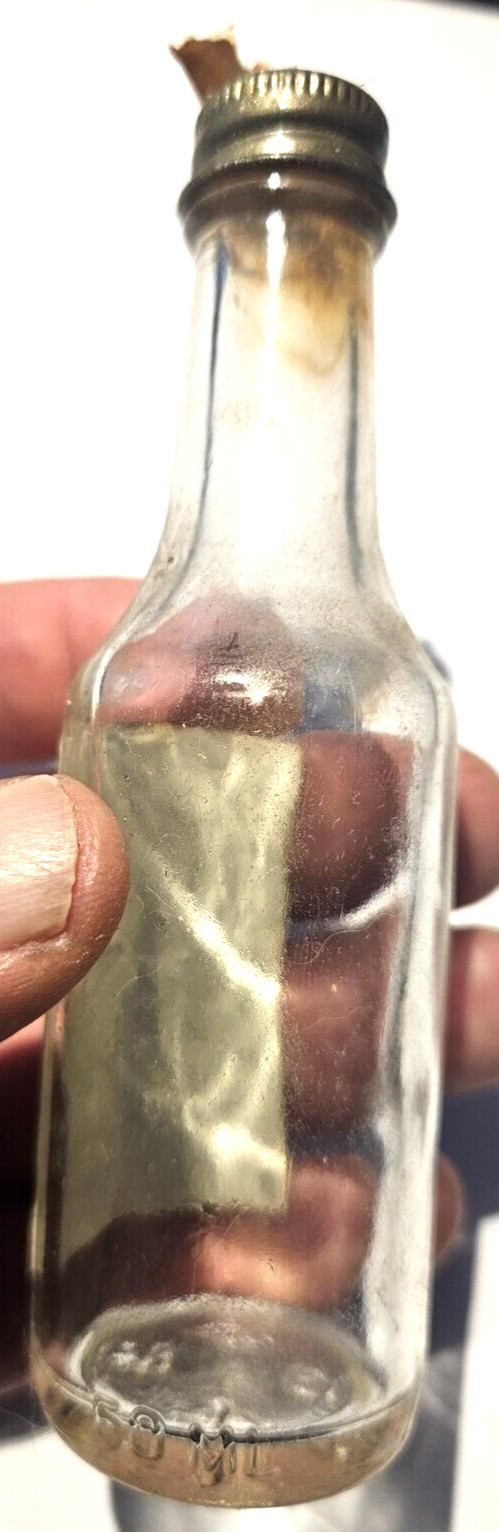 Fleischmanns Royal Vodka Glass Bottle 50 ML packed a nice punch