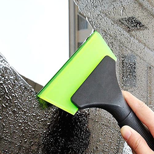 Small Squeegee with 5 Inch Green Rubber Window Tint Squeegee, Mini Wiper