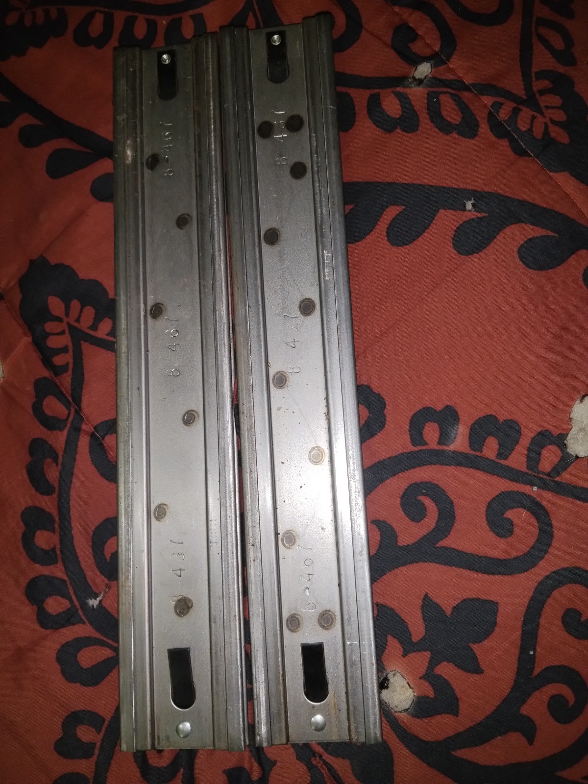 Snap-on 8-467 Friction Drawer Slide w/Slide Clips KRA56 USA 10-1/2'' Long